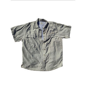 Women's Columbia UPF Button Down Shirt Vented Fishing Outdoor Gorpcore Small